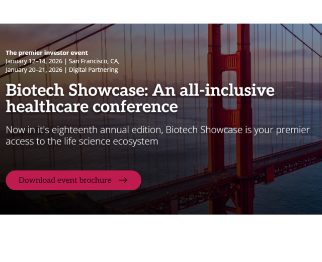 Celaid Therapeutics to Participate in the Biotech Showcase 2026 in San Francisco During JPM Week
